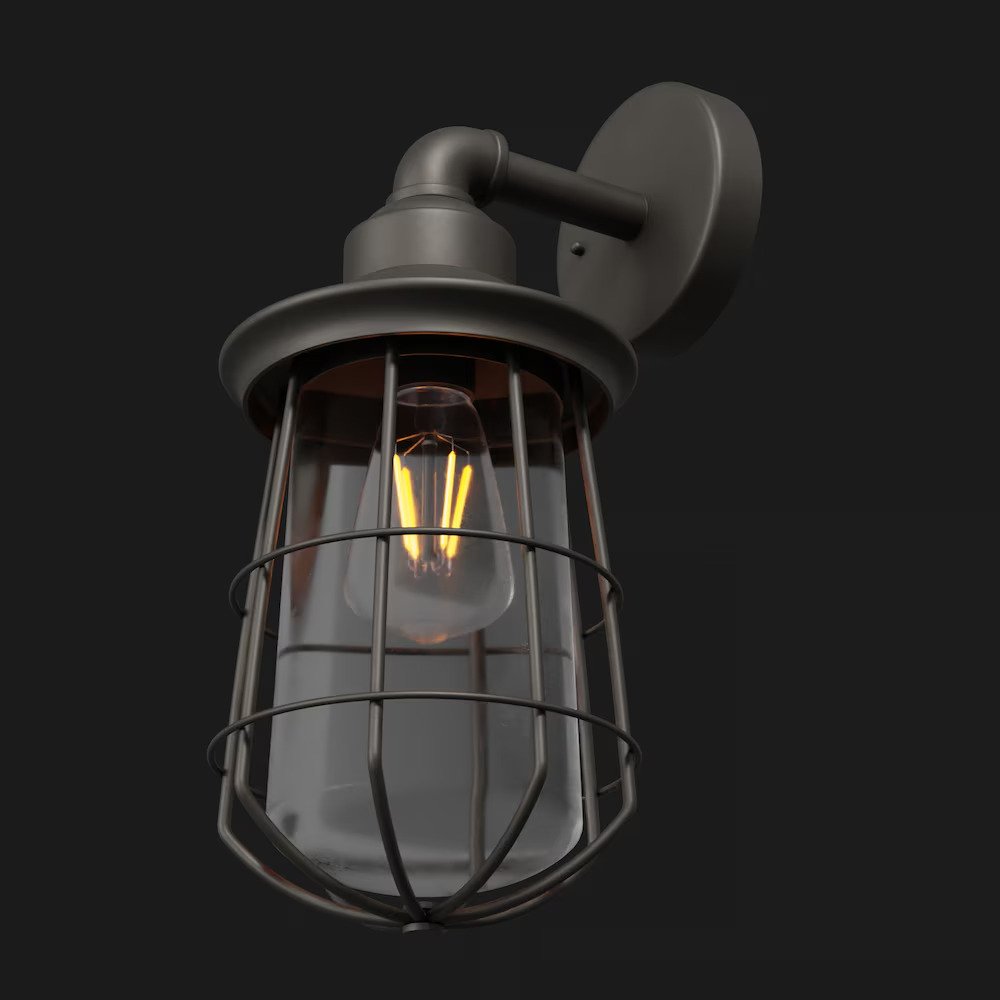 3d Modelling – Wall lamp